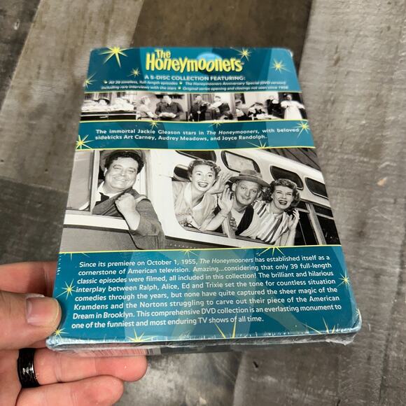 The Honeymooners - The Classic 39 Episodes DVD - new/sealed - Picture 6 of 7